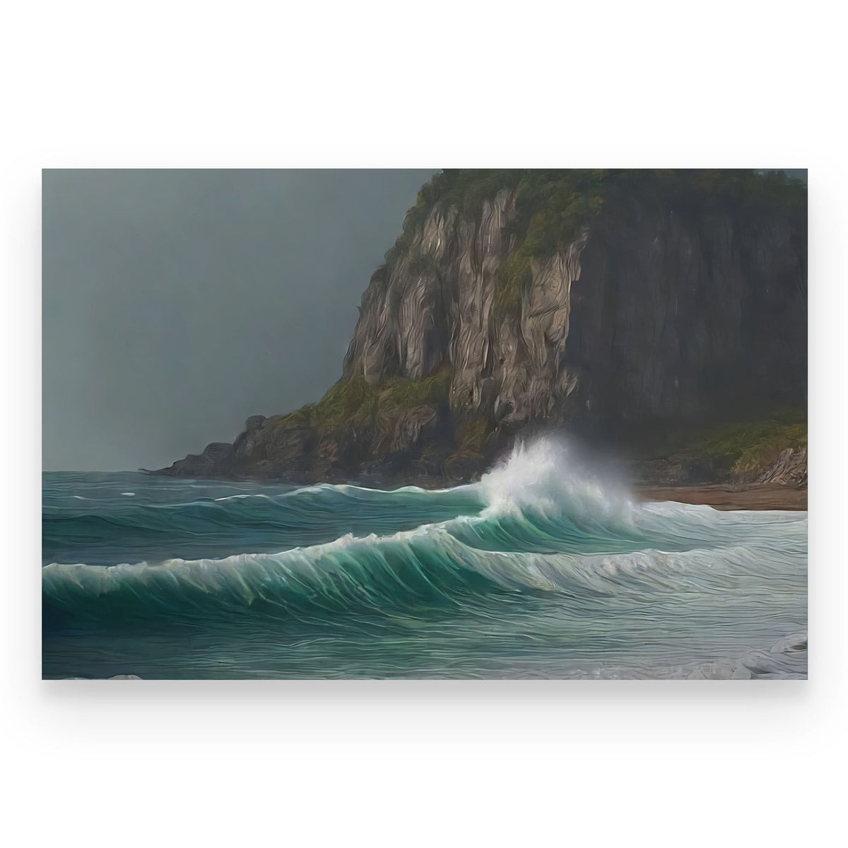 Wave Break - Standard Poster - Mystic Machine Art