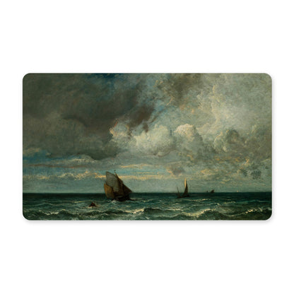Barks Fleeing Before the Storm - Doormat - Mystic Machine Art