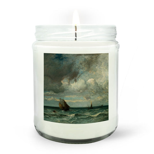 Barks Fleeing Before the Storm - Soy Wax Candle - Mystic Machine Art