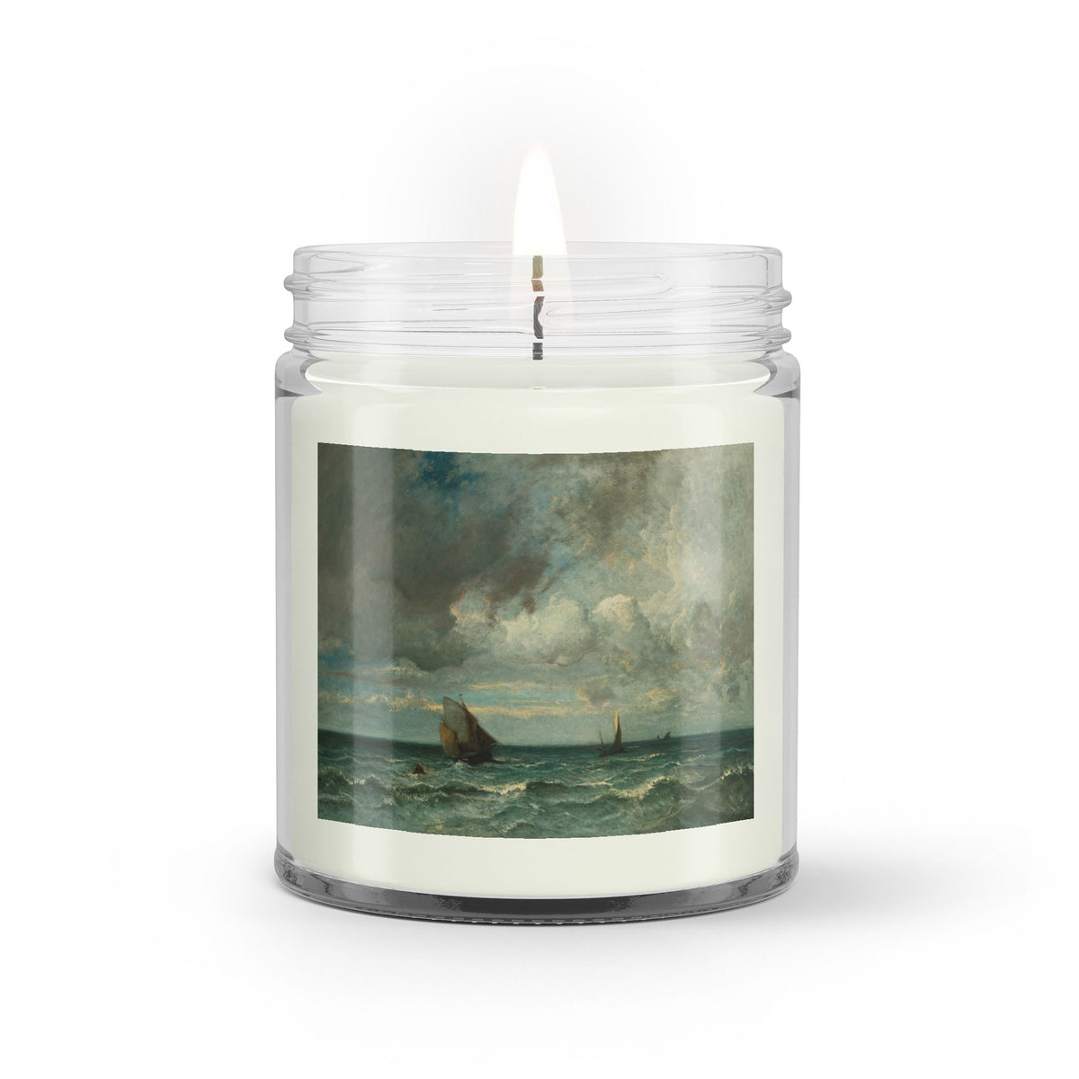 Barks Fleeing Before the Storm - Soy Wax Candle - Mystic Machine Art