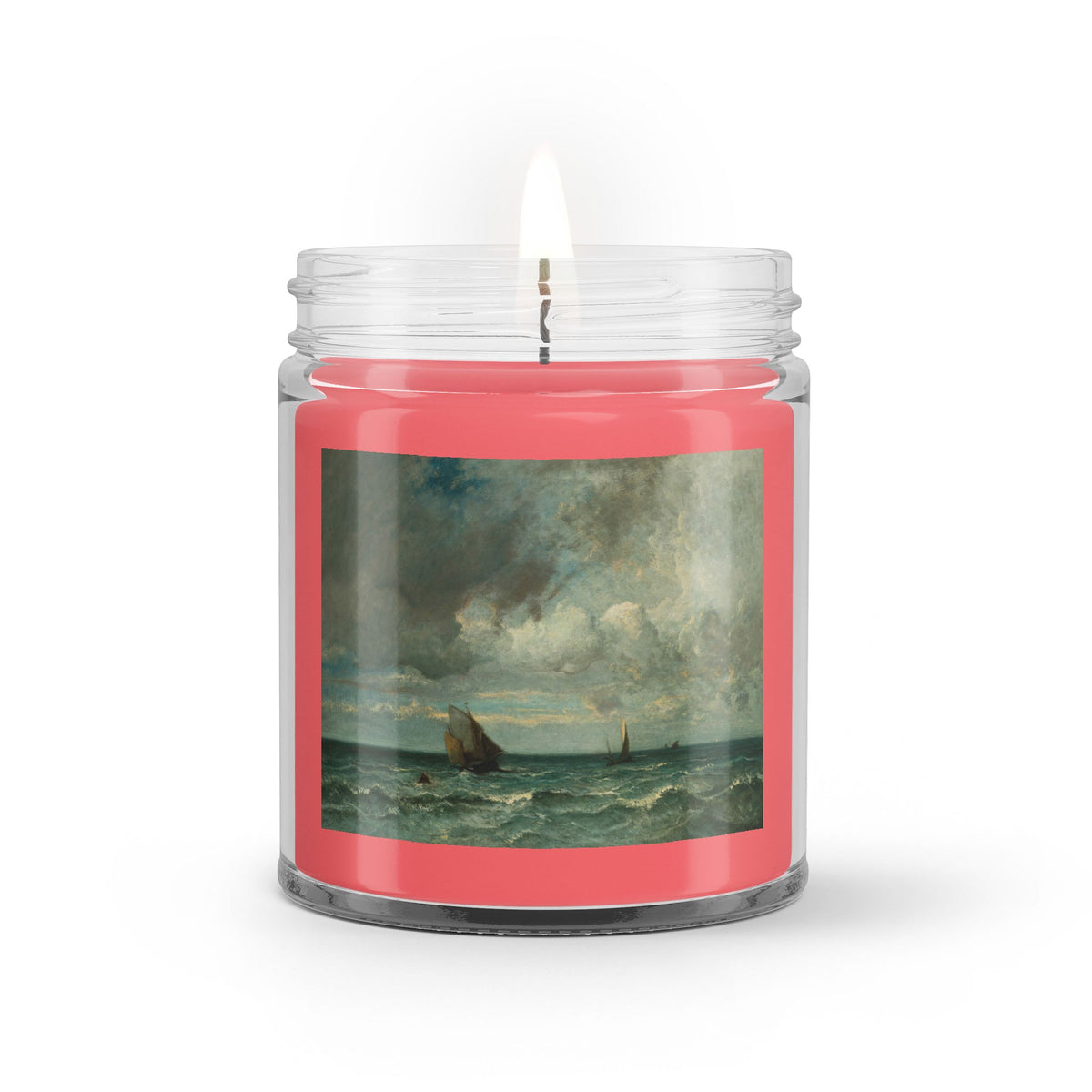 Barks Fleeing Before the Storm - Soy Wax Candle - Mystic Machine Art