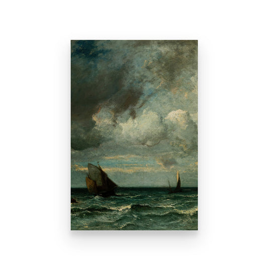 Barks Fleeing Before the Storm - Standard Poster