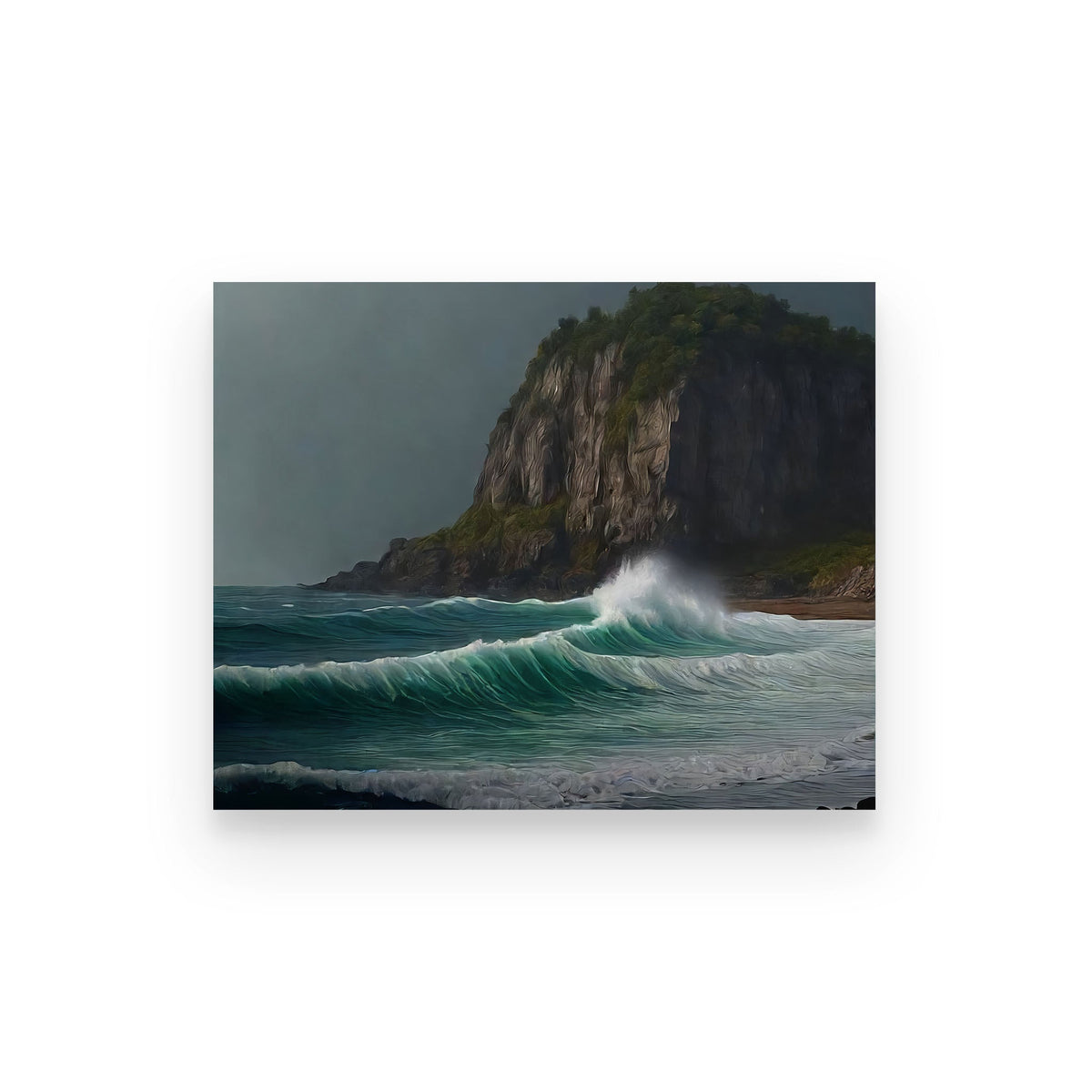 Wave Break - Standard Poster - Mystic Machine Art