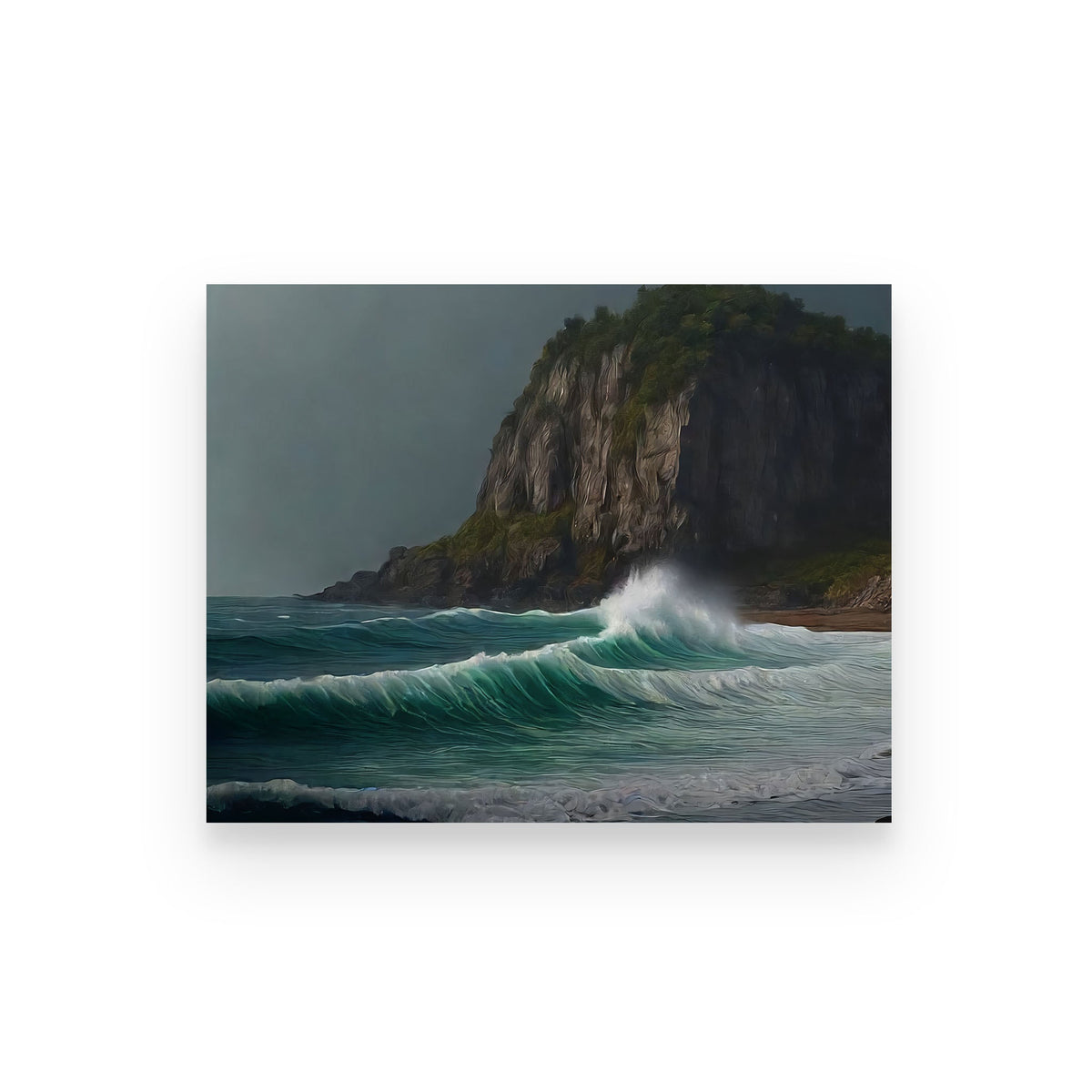 Wave Break - Standard Poster - Mystic Machine Art