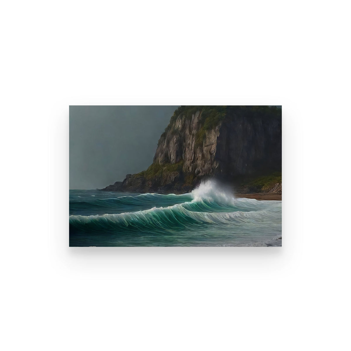 Wave Break - Standard Poster - Mystic Machine Art