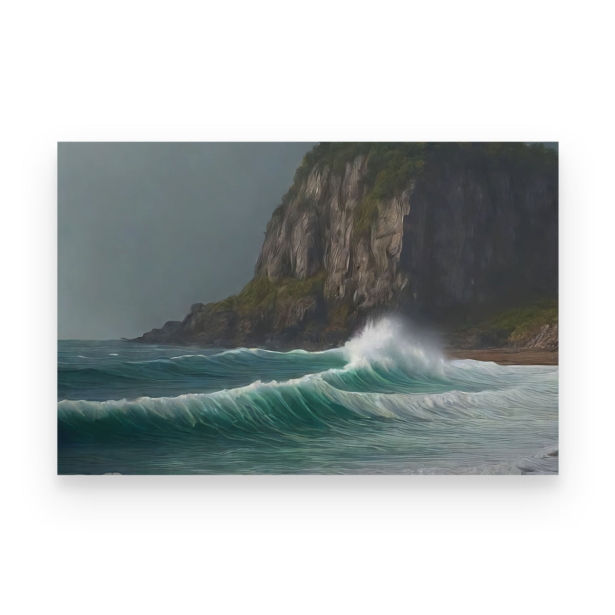 Wave Break - Standard Poster - Mystic Machine Art