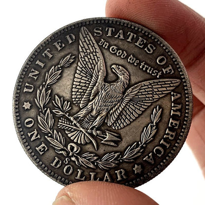 1881 Wandering Eagle Commemorative Keepsake Coin. - Mystic Machine Art