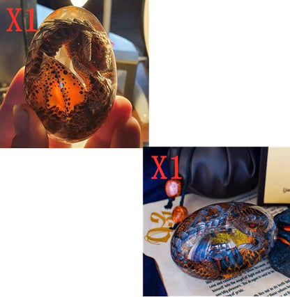 Lava Dragon Egg Desktop Decoration Dinosaur Egg Resin Crafts - Mystic Machine Art