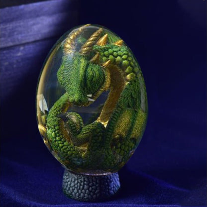 Lava Dragon Egg Desktop Decoration Dinosaur Egg Resin Crafts - Mystic Machine Art