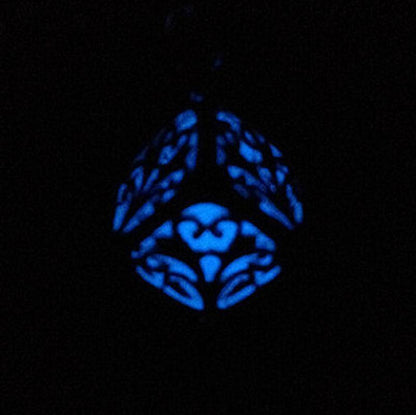 Mystic Cube Tree of Life - Glow in the Dark Necklace - Mystic Machine Art