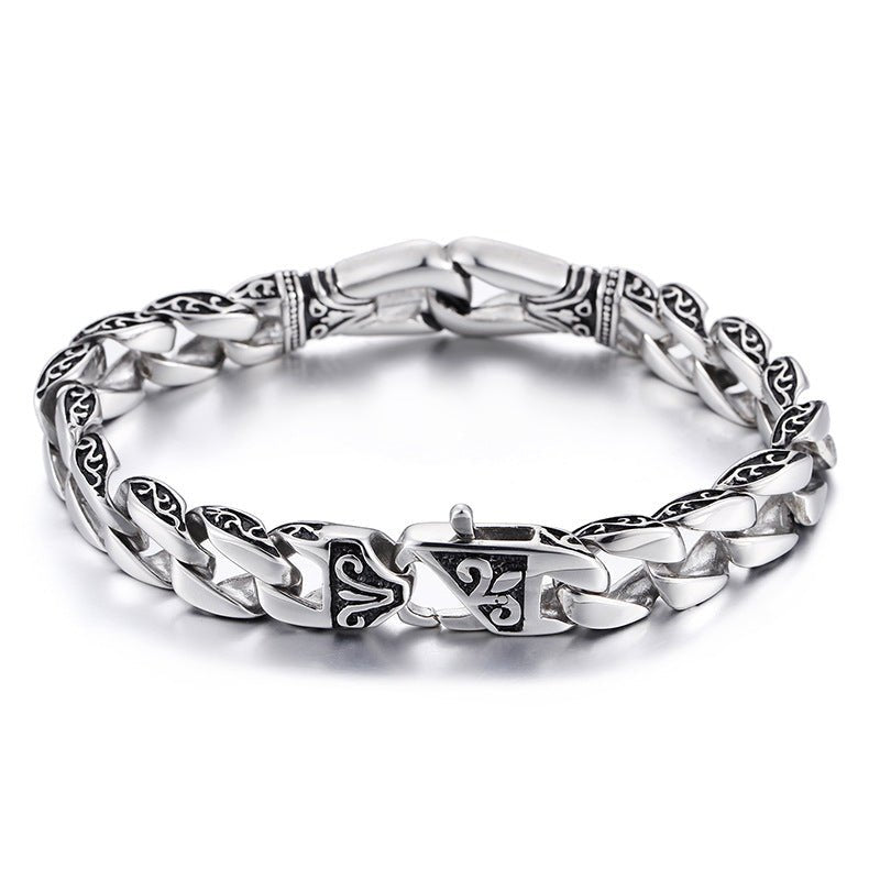 Mystic Vine Bond Cuban Link 316L Steel Bracelet - Mystic Machine Art