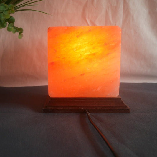 Natural Rock Himalayan Crystal Salt Lamp - Mystic Machine Art