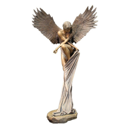 Resin-Craft Sculptures - Redemption Angel Med, Redemption Angel LRG and Celtic Morrigan Sculpture - Mystic Machine Art