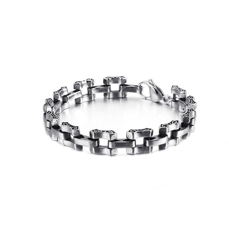 Titanium Steel Men's Bracelets - Mystic Machine Art