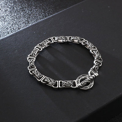 Titanium Steel Men's Bracelets - Mystic Machine Art