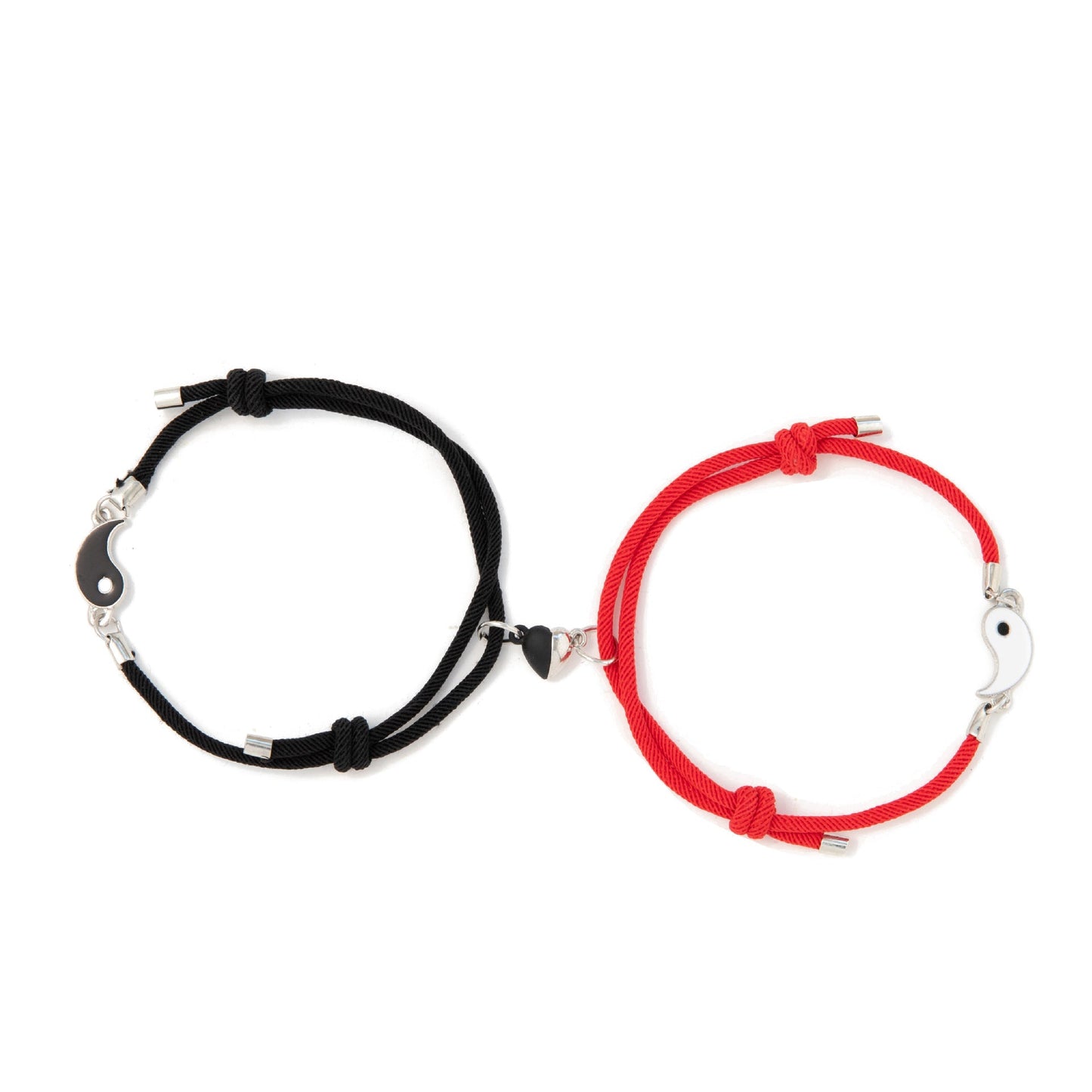 Women's Fashion Tai Chi Yin And Yang BFF Bracelet - Mystic Machine Art